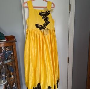 Yellow formal dress